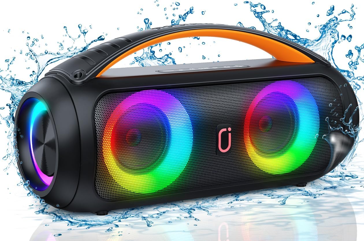 Jauyxian D16 Portable Bluetooth Speaker, 40W Large