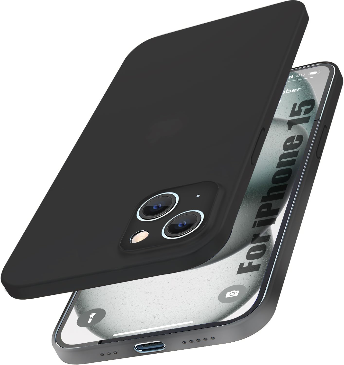 Enflamo Paper Soft Silicon Ultra Slim Back Cover Case for