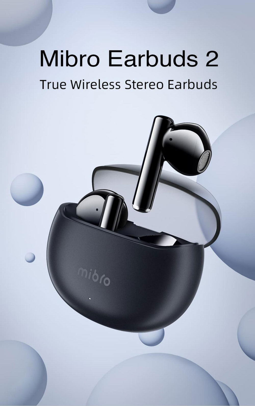 Mibro Earbuds 2 TWS True Wireless Stereo Earbuds White