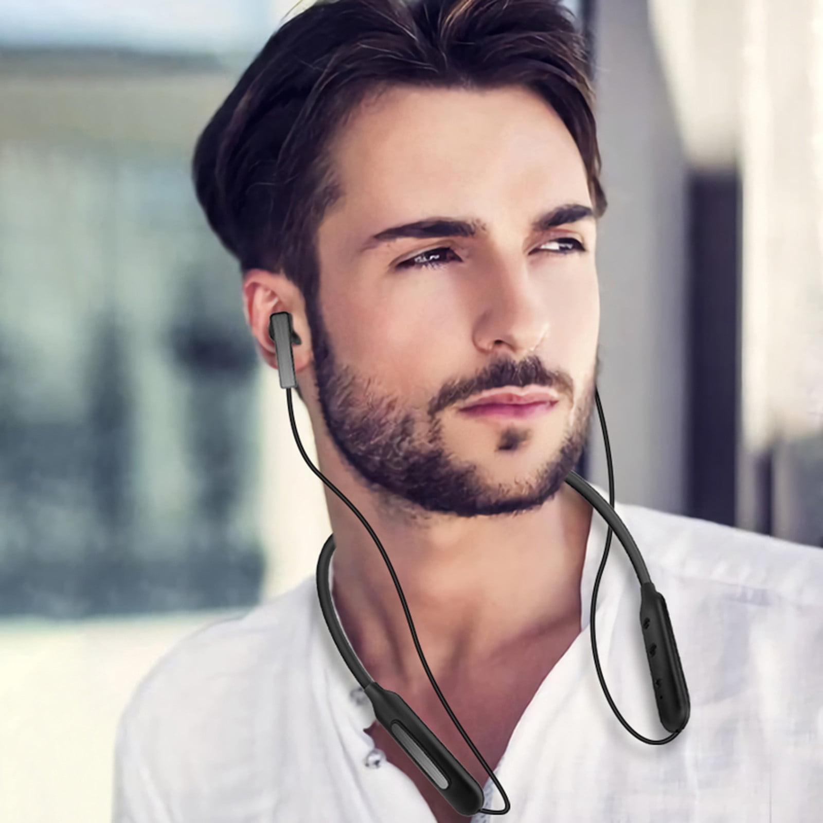 Banghong Bluetooth Neckband Headphones Flexible &