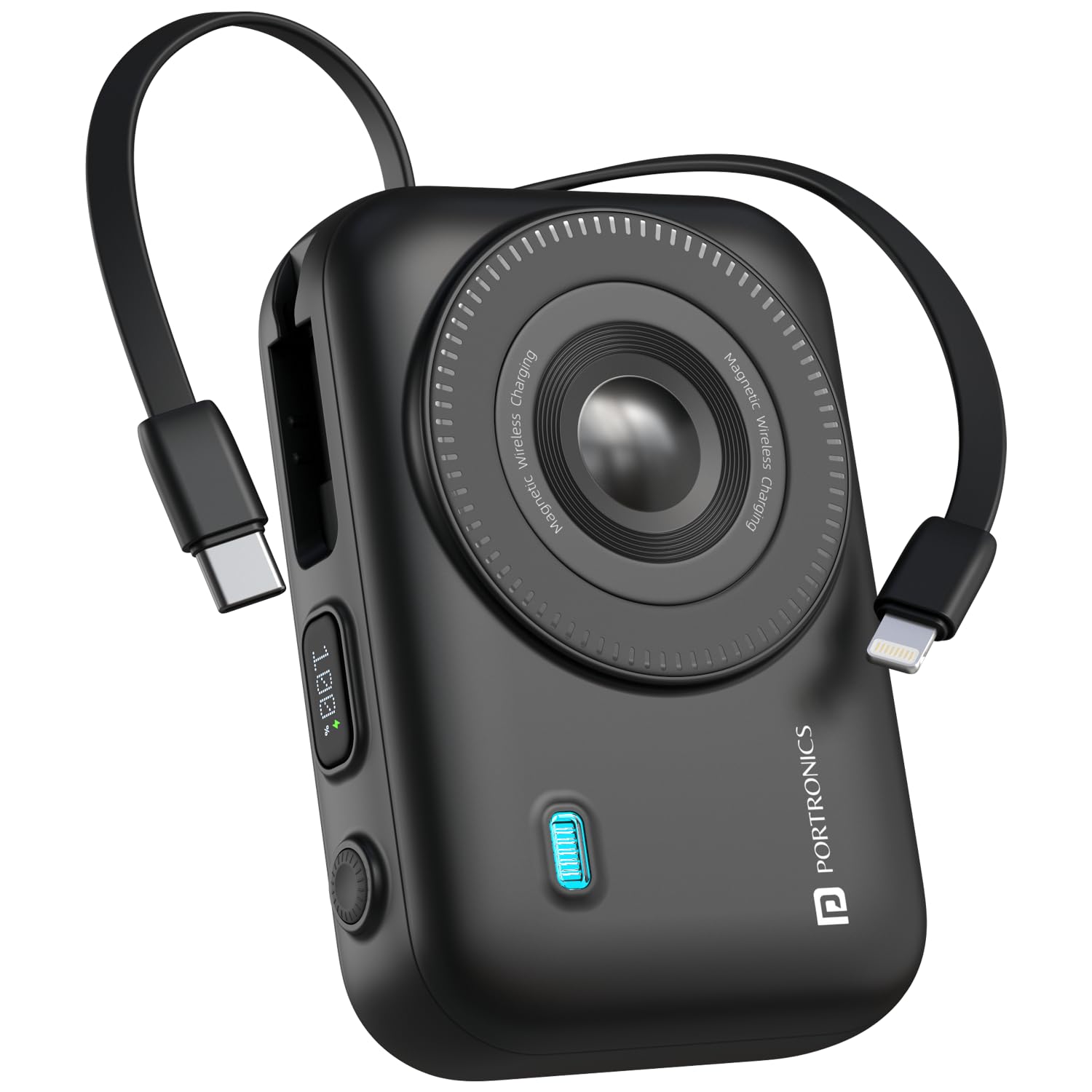 Portronics Power Shutter 20000mAh 15W Magnetic Wireless