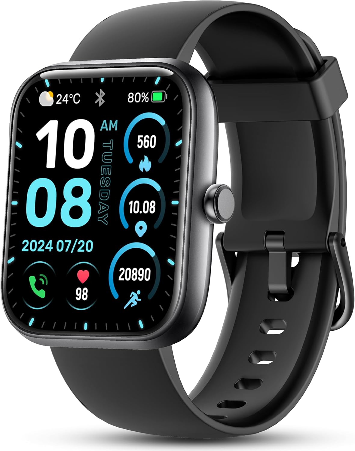 Smart Watch, 44mm Smartwatch Answer Make Calls, Alexa